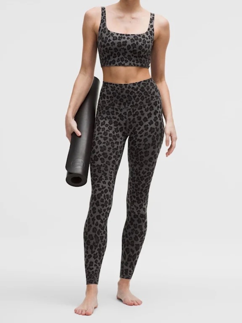 Lululemon Align No Line High-Rise Pant 28” Leopard Print – Size 12 – NWT - Picture 5 of 9
